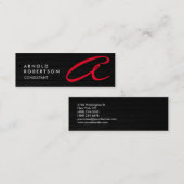 Personnaliser mignonne Texte gris rouge Carte de v (Devant / Derrière)