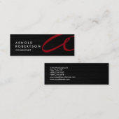 Personnaliser mignonne Texte gris rouge Carte de v (Devant / Derrière)