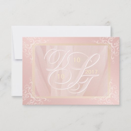 Personnaliser Monogram RSVP (Devant)