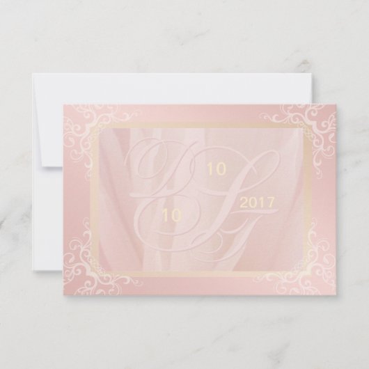 Personnaliser Monogram RSVP (Devant)