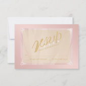 Personnaliser Monogram RSVP (Dos)