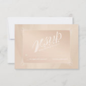 Personnaliser Monogram RSVP (Dos)