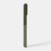 Personnaliser Moss Green Noise iPhone 15 Coque (Côté droit)