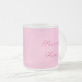 Personnaliser | Mug Éléphant Rose Mignon (Devant droit)