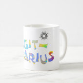 Personnaliser Name-SAGITTARIUS Birthday Zodiac Mug (Devant droit)
