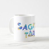 Personnaliser Name-SAGITTARIUS Birthday Zodiac Mug (Devant gauche)