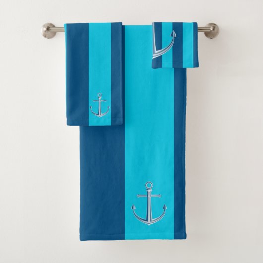 Personnaliser nautique Nom du bateau Ancre Marine  (En situation)