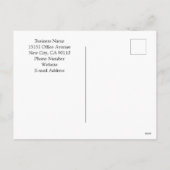 Personnaliser Notre Bureau A Déplacé Carte Postale (Dos)