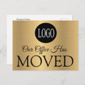 Personnaliser Notre Bureau A Déplacé Carte Postale (Devant / Derrière)