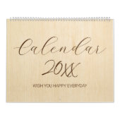 Personnaliser optimale Calendrier imprimable (Protection)