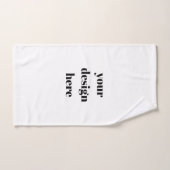 Personnaliser ou personnaliser  (Serviette à main)