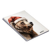 PERSONNALISER : Ours de Noël | Carnet (Côté Droit)