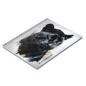 PERSONNALISER : Panthère noire | Journal carnet (Côté gauche)