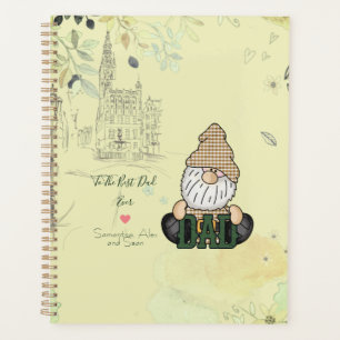 Personnaliser Papa Gnome Green Vintage Papa Cade