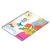 PERSONNALISER : Papillon + Fleurs | Carnet (Côté gauche)