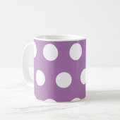 Personnaliser par nom Polka Mug (Devant gauche)