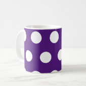 Personnaliser par nom Polka Mug (Devant gauche)