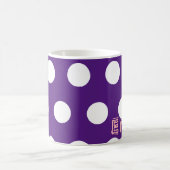 Personnaliser par nom Polka Mug (Centre)