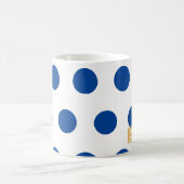 Personnaliser par nom Polka Mug (Centre)