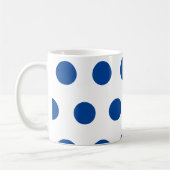 Personnaliser par nom Polka Mug (Gauche)
