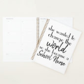 Personnaliser par Nurse Specialty; Changer le mond (Devant avec enveloppe)