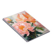 PERSONNALISER : Peony rose | Journal carnet (Côté Droit)