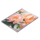 PERSONNALISER : Peony rose | Journal carnet (Côté gauche)
