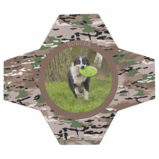 Personnaliser Photo Nom de Chien Camo Jeu