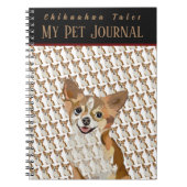 Personnaliser photo & texte Chihuahuas Pet Journal (Devant)