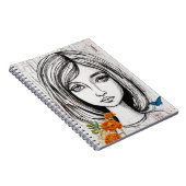 PERSONNALISER : Portrait à main | Carnet (Côté Droit)