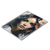 PERSONNALISER : Portrait Abstrait | Journal carnet (Côté gauche)