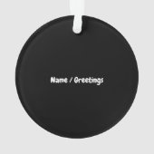 Personnaliser Prévision de fin de semaine 100% Cha (dos)