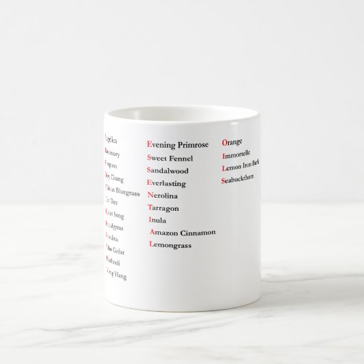 Personnaliser Produit Aromathérapie Huiles Mug (Centre)