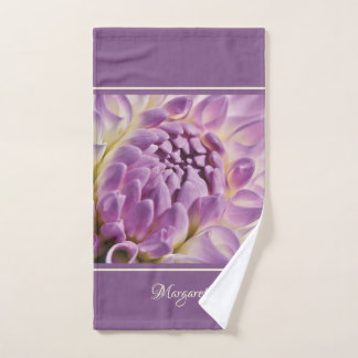 Personnaliser Purple Dahlia sur Lavender Arrière -