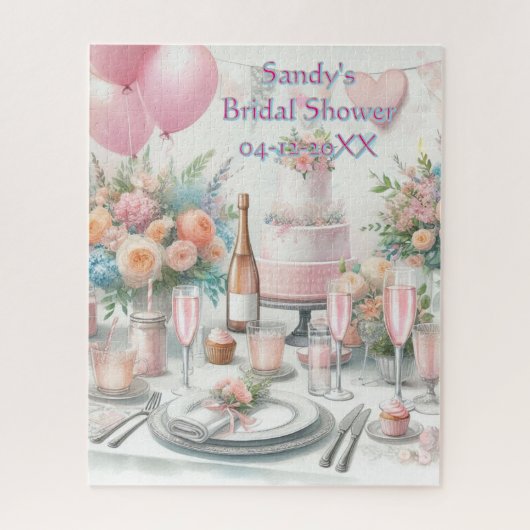 Personnaliser Puzzle de Mariage (Vertical)