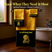 Personnaliser romantique Jésus feuille d'or avec n