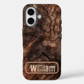Personnaliser Rustic Tree Bark iPhone / coque ipad (Verso)