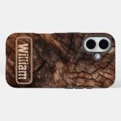 Personnaliser Rustic Tree Bark iPhone / coque ipad (Verso (horizontal))