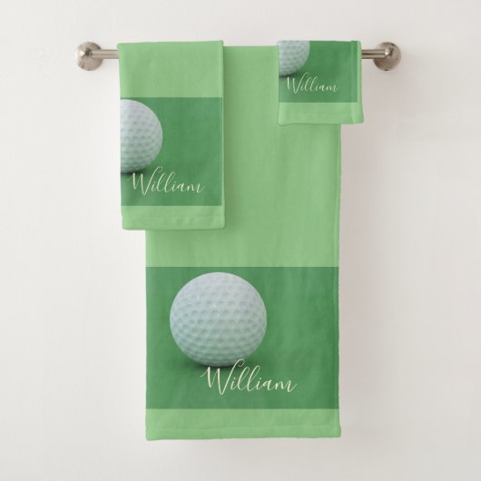 Personnaliser Sage Green Arrière - plan Golf Ball (En situation)
