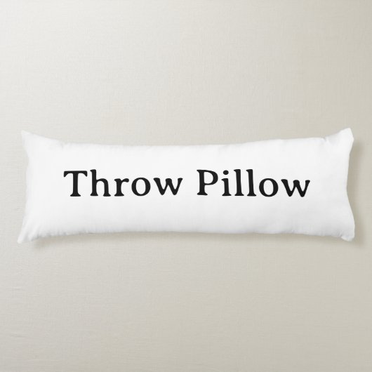 personnaliser simple Coussin de Corps (Devant)
