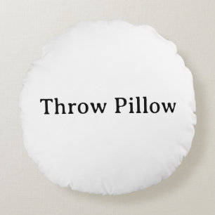 personnaliser simple Coussin Rond