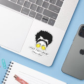 Personnaliser Softball Mom Sticker (Ordinateur portable avec iPhone)