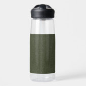 Personnaliser Split Moss Bouteille d'eau verte (Avant)