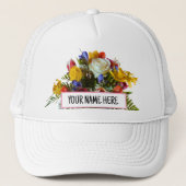 PERSONNALISER SUR MESURE LES FEMMES CASQUETTES FLE (Devant)