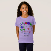 Personnaliser T-Shirt Fleur (Devant entier)