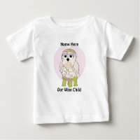Personnaliser T-Shirt pour bébé de Pessah "Our Wis
