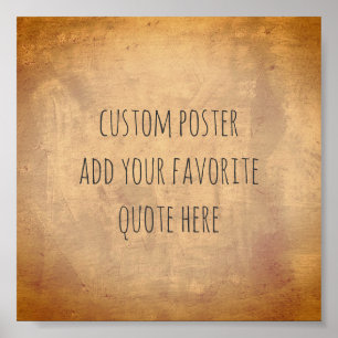 personnaliser un poster personnalisé ajouter votre