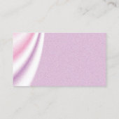 Personnaliser Violet abstrait Carte de visite de r (Dos)