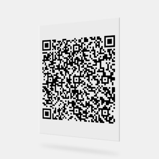 Personnaliser votre code QR numérisation signature (Angle)
