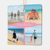 Personnaliser Votre Collage Photo Texte Ornement d (Gauche)